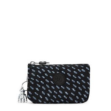 Kipling Creativity Small Printed Pouch Táska Fekete Fehér | HU 2117DF